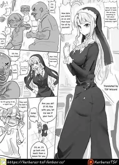 Sister Emily body swap