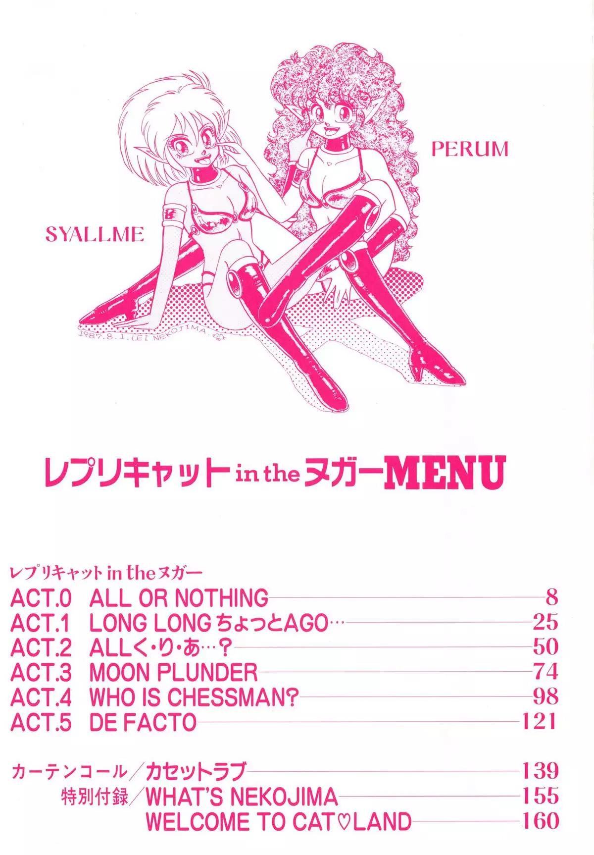 レプリキャット in the ヌガー