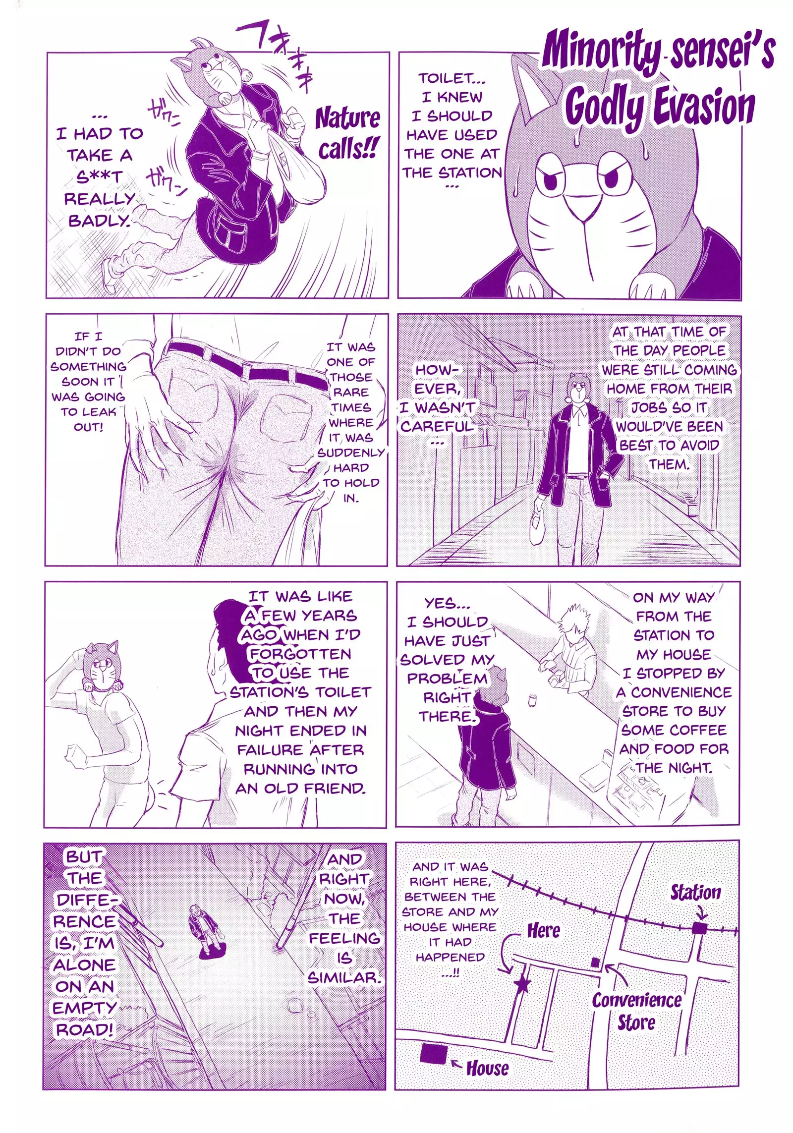 Negative Kanako-sensei Ch. 1-5