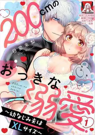 [Meboshi akari] 200 cm no okkina dekiai ~ osananajimi otto wa XL saizu ~ | 2米的巨大份溺爱 ~青梅竹马的丈夫是超大尺寸~ 1-3 end [Chinese] [莉赛特汉化组]